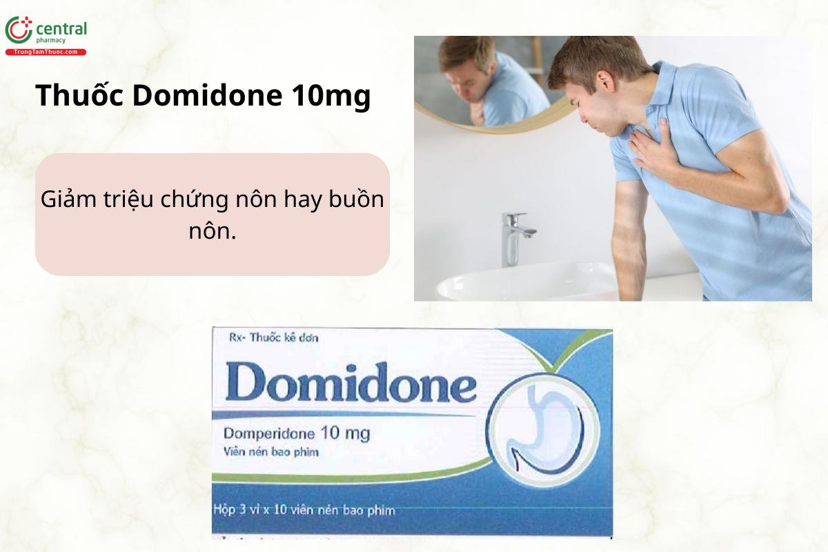Chỉ định của thuốc Domidone 10mg