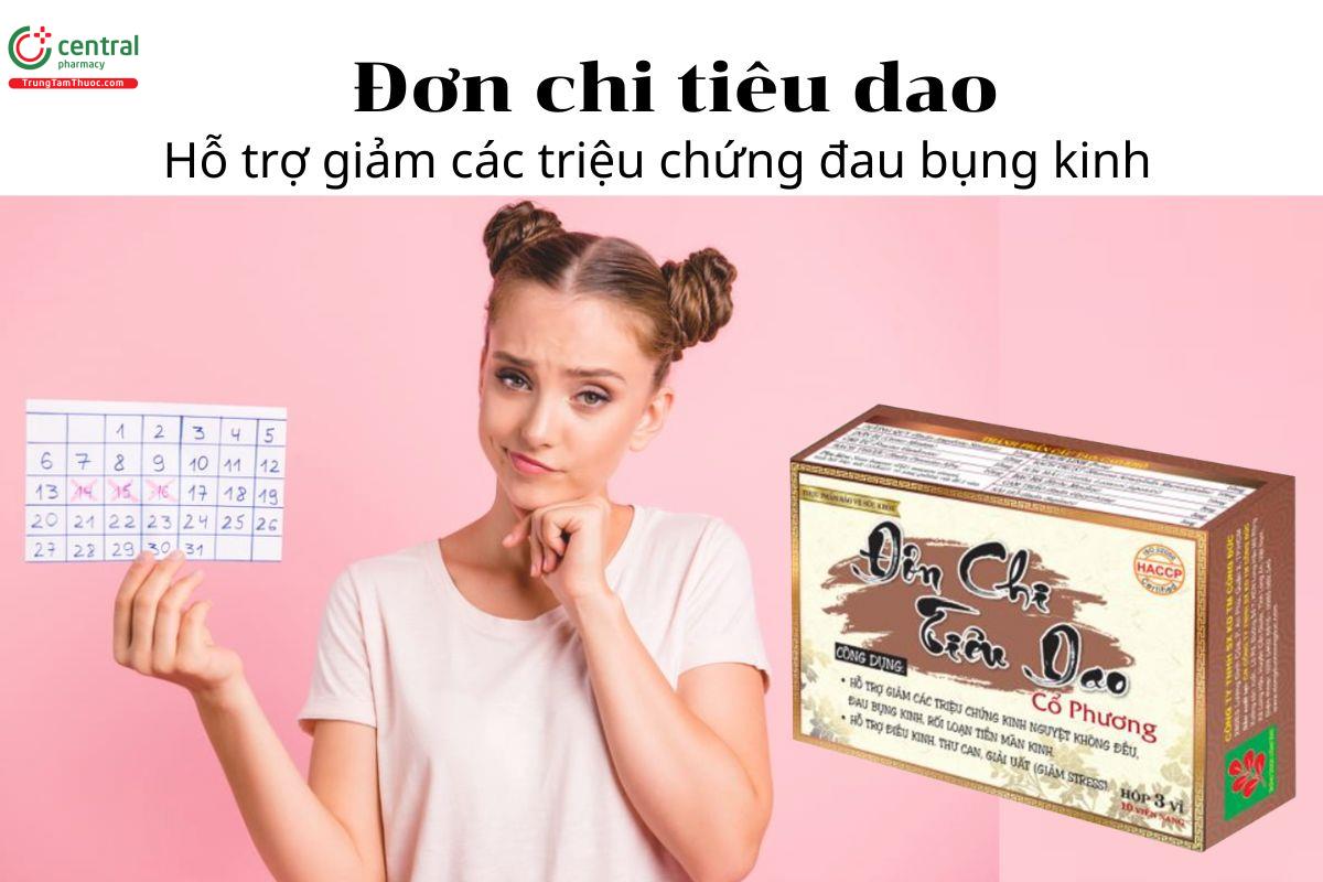 Đơn chi tiêu dao - Hỗ trợ giảm các triệu chứng đau bụng kinh