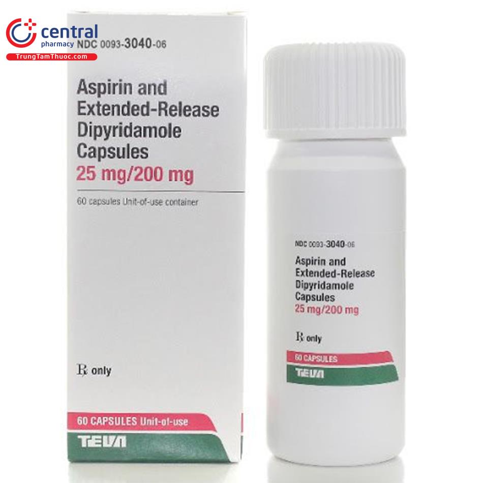 Chế phẩm kết hợp Aspirin / Dipyridamole