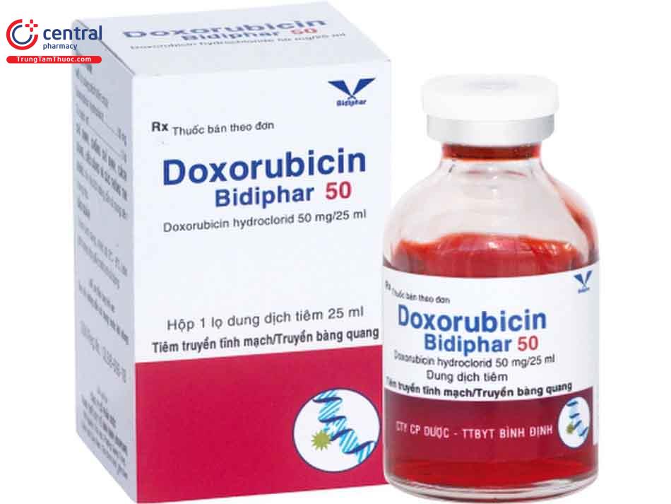 Thuốc kháng sinh kháng ung thư Doxorubicin