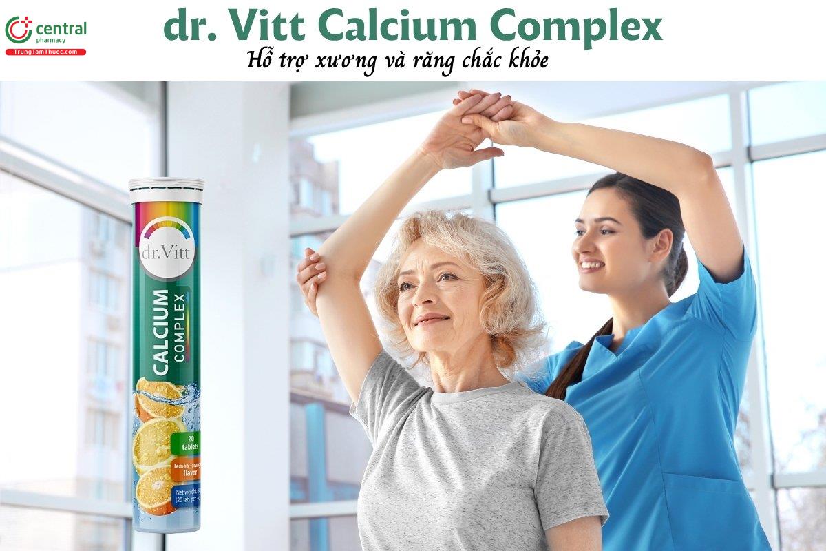 dr. Vitt Calcium Complex - Hỗ trợ xương và răng chắc khỏe