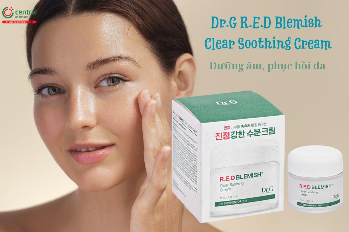 Dr.G R.E.D Blemish Clear Soothing Cream - Dưỡng ẩm, phục hồi da