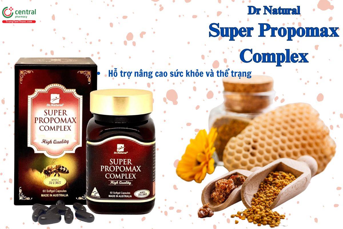 Viên uống Dr Natural Super Propomax Complex giúp tăng cường sức đề kháng