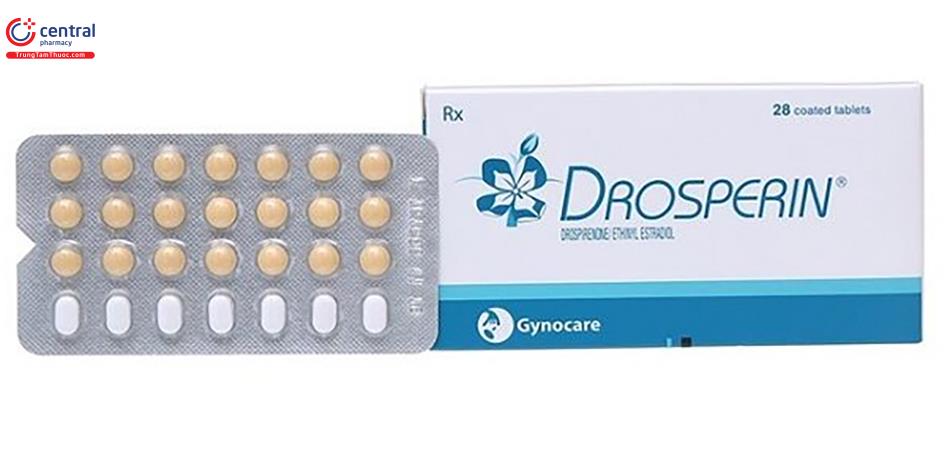 Drosperin là một trong những thuốc tránh thai được dùng để trị mụn