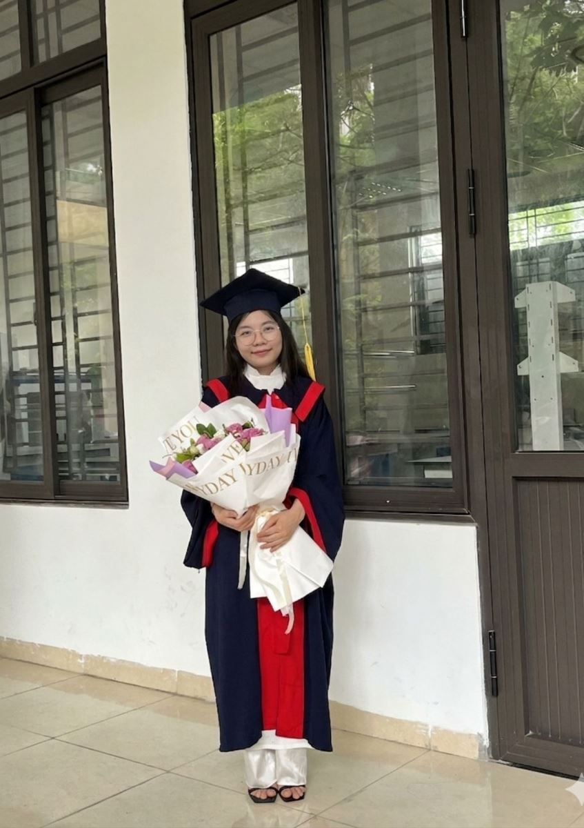 Dược sĩ Ngọc Huyền tốt nghiệp Đại học Dược Hà Nội