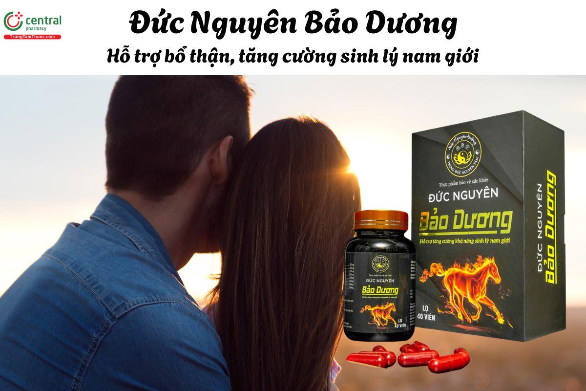 Đức Nguyên Bảo Dương - Giúp bổ thận, tăng cường sinh lực nam giới