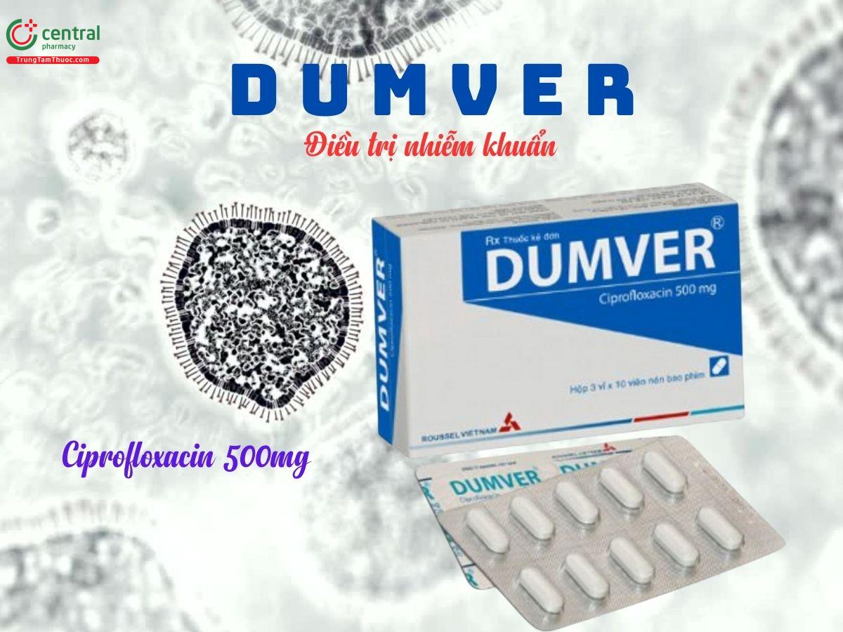 Thuốc Dumver - Thuốc điều trị các bệnh nhiễm khuẩn nặng