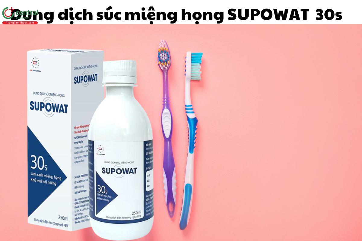 Dung Dịch Súc Miệng Họng SUPOWAT 30s - Giúp ngăn ngừa mùi hôi 