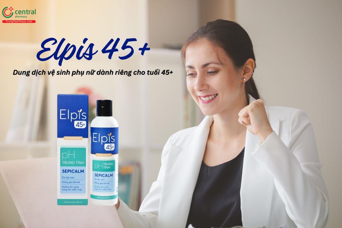 Dung dịch vệ sinh Elpis 45+ dùng cho ai?