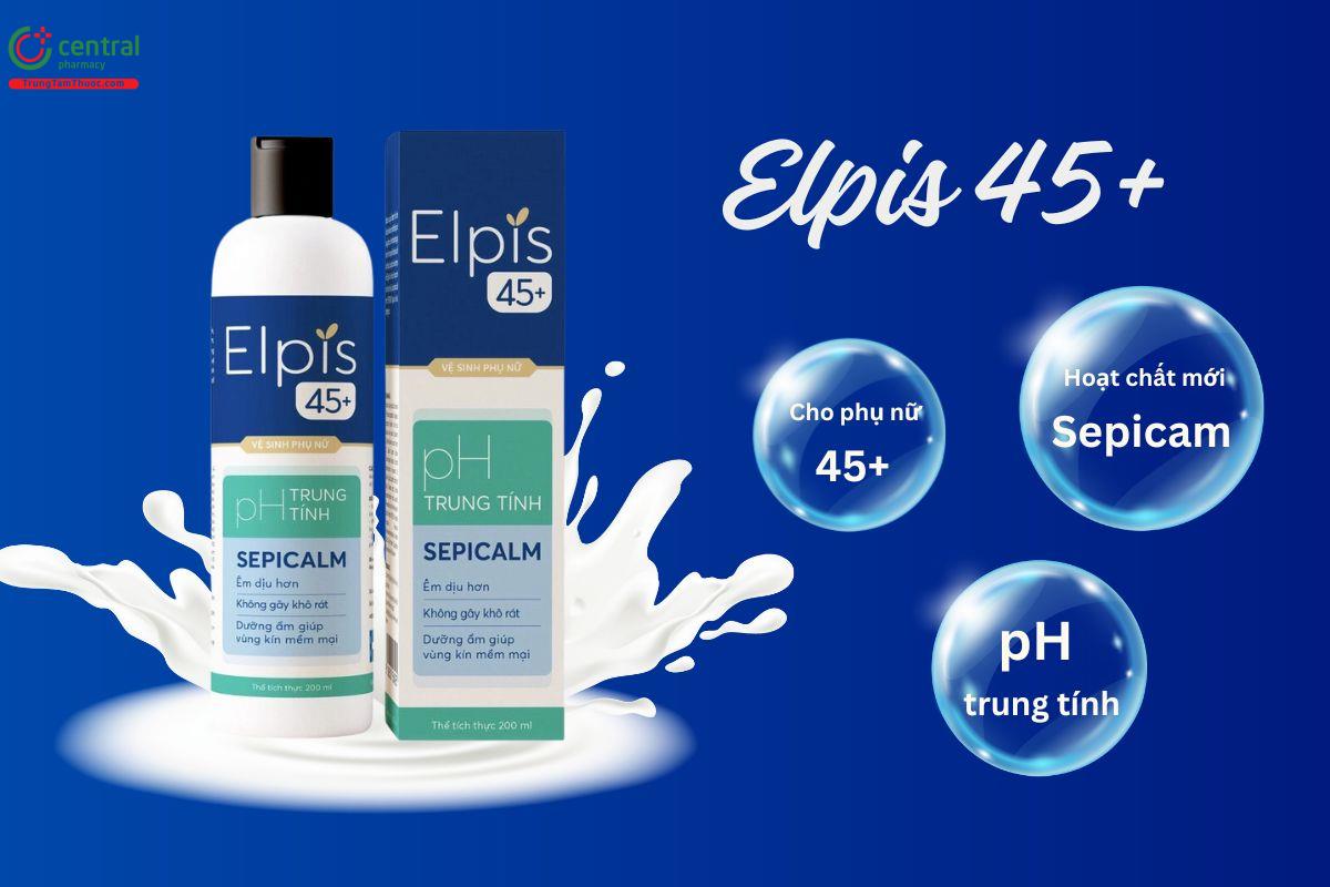 Dung dịch vệ sinh Elpis 45+ 200ml dành riêng cho phụ nữ từ tuổi 45