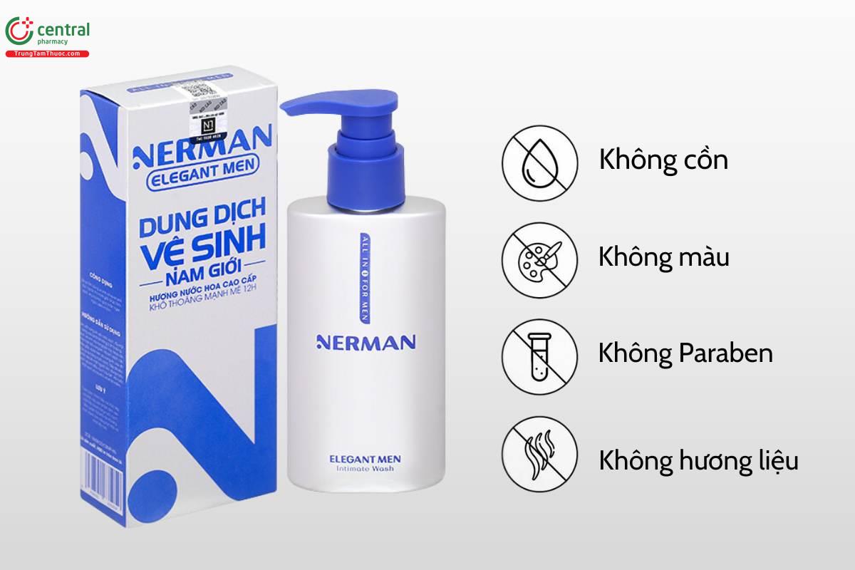 Dung dịch xịt vệ sinh nam Nerman