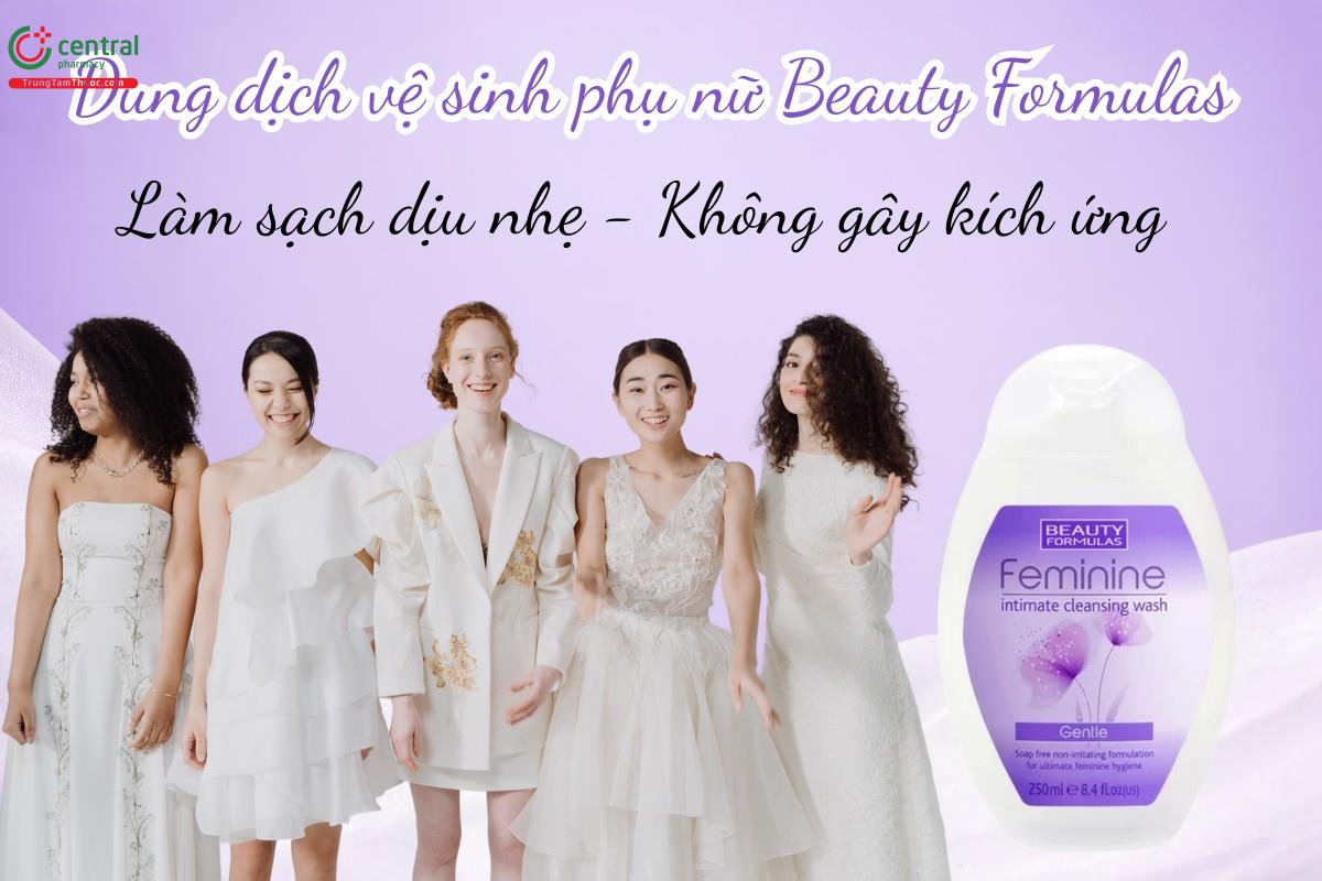 Dung dịch vệ sinh phụ nữ Beauty Formulas - Làm sạch vùng kín nhẹ nhàng