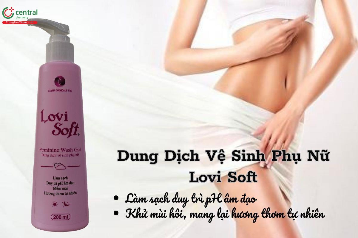Công dụng của Dung Dịch Vệ Sinh Phụ Nữ Lovi Soft