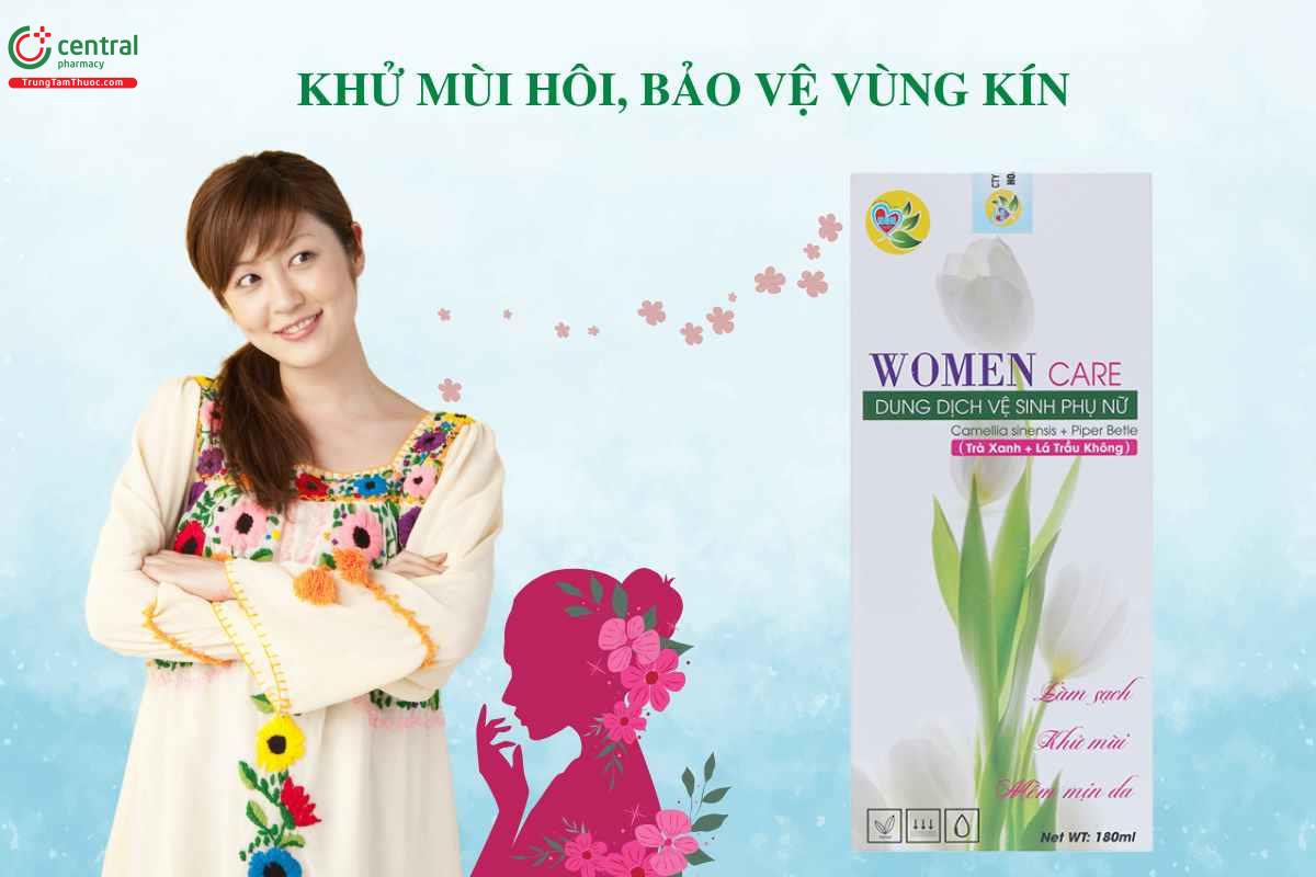 Công dụng Dung dịch vệ sinh phụ nữ Women Care