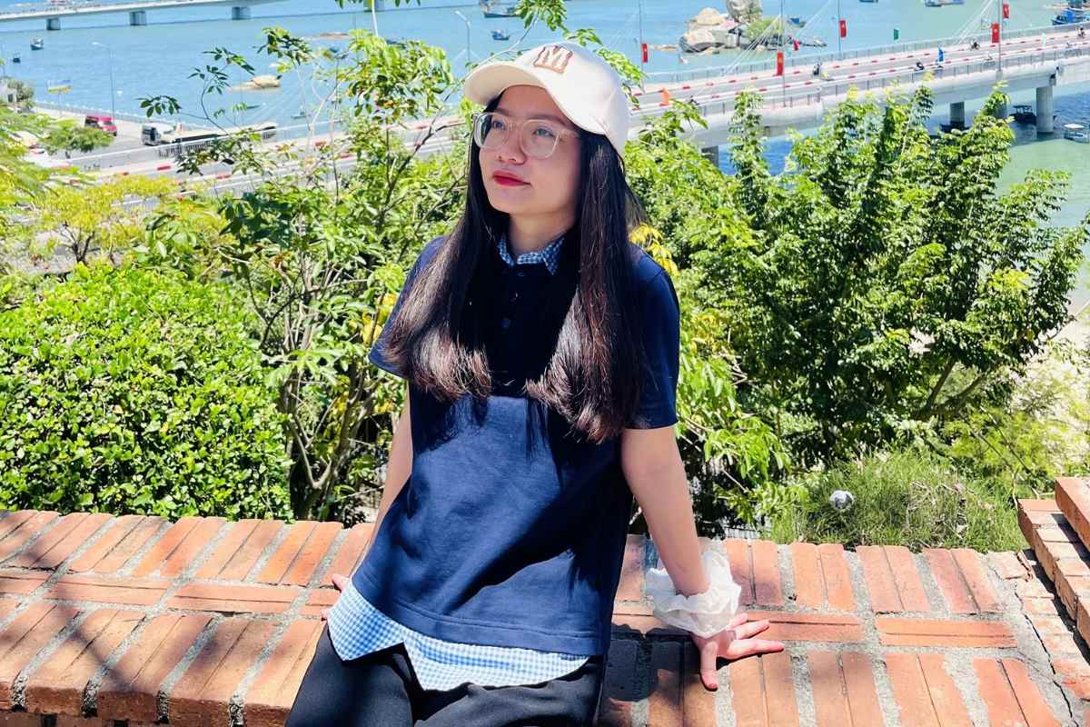 Dược sĩ Cao Mai trong chuyến du lịch