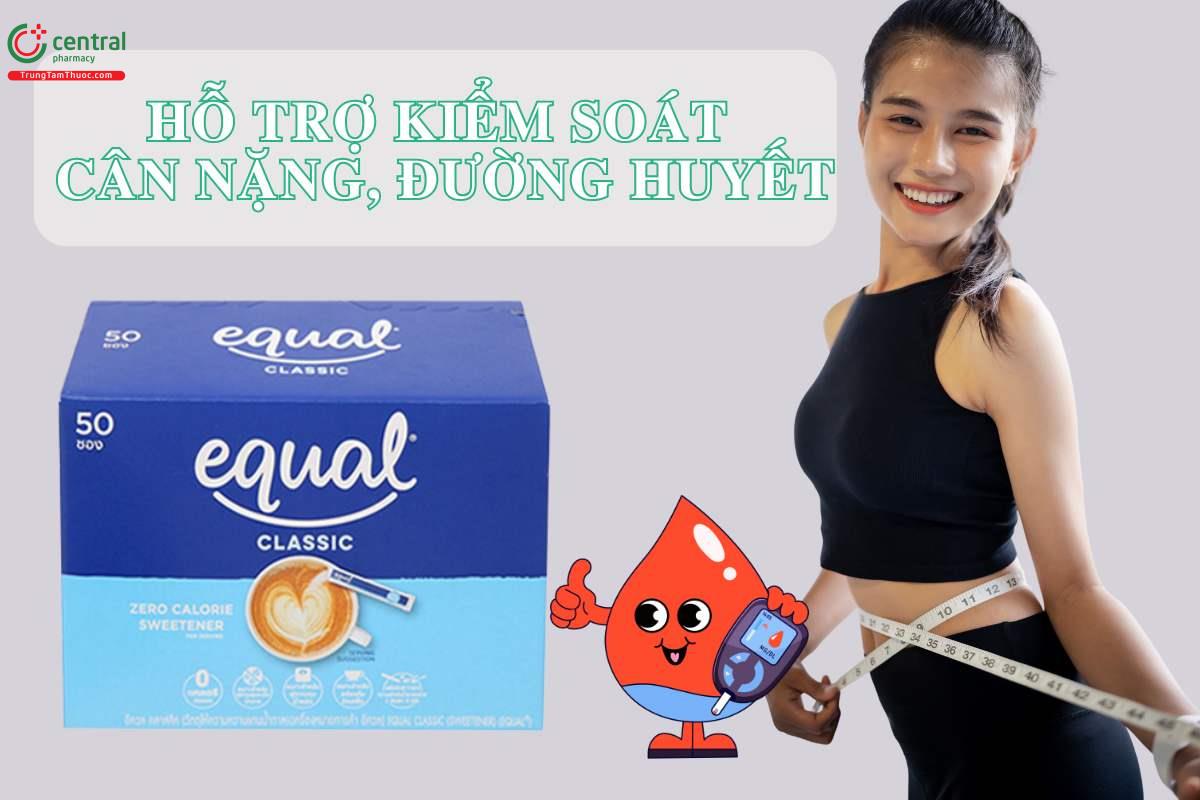 Công dụng đường ăn kiêng Equal Classic