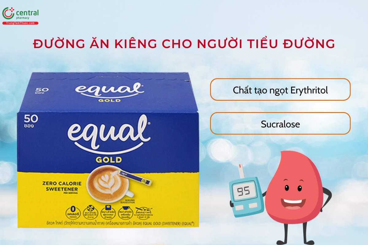 Thành phần Đường ăn kiêng Equal Gold