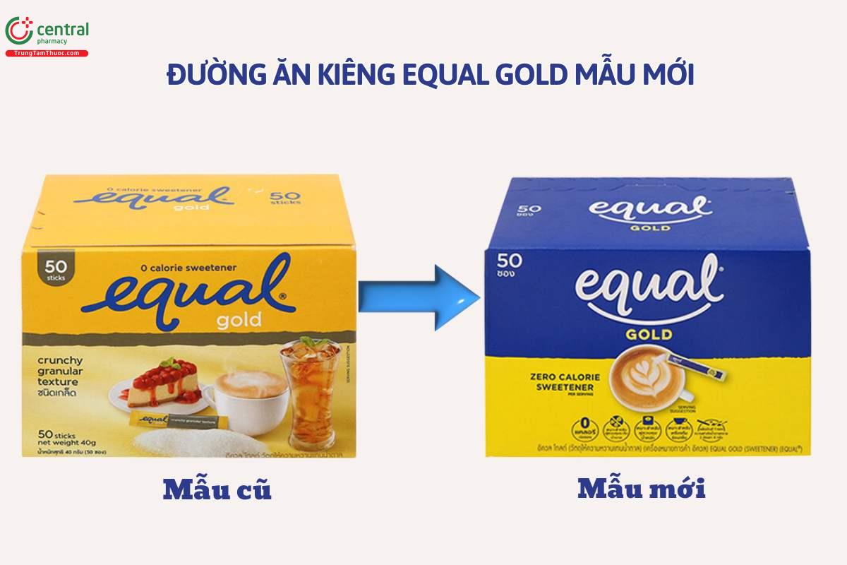 Mẫu mới Đường ăn kiêng Equal Gold