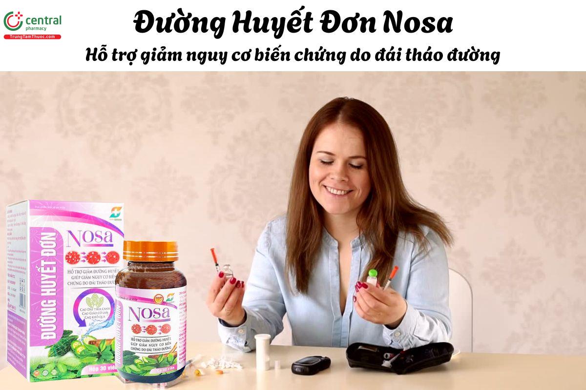 Đường Huyết Đơn Nosa - Giúp ổn định chỉ số đường huyết