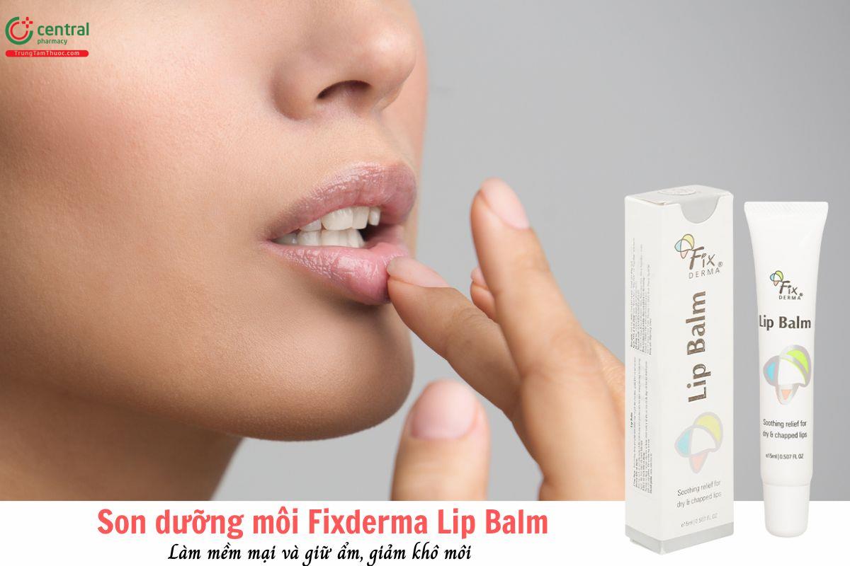 Son dưỡng môi Fixderma Lip Balm - giữ ẩm, giảm khô môi