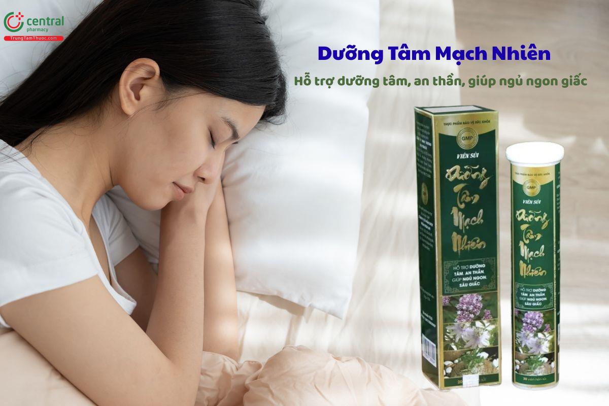 Dưỡng Tâm Mạch Nhiên - Dưỡng tâm, an thần, giúp ngủ ngon