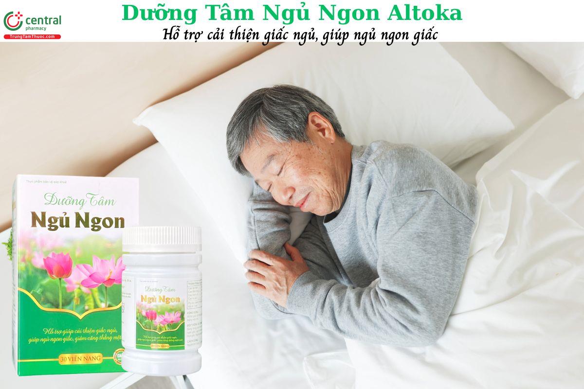 Dưỡng Tâm Ngủ Ngon Altoka - Hỗ trợ cải thiện giấc ngủ, giảm căng thẳng mệt mỏi