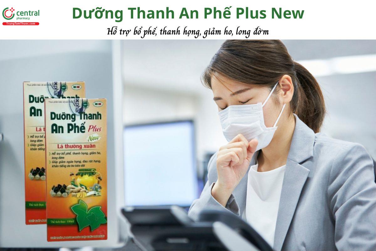 Dưỡng Thanh An Phế Plus New - Hỗ trợ bổ phế, thanh họng, giảm ho