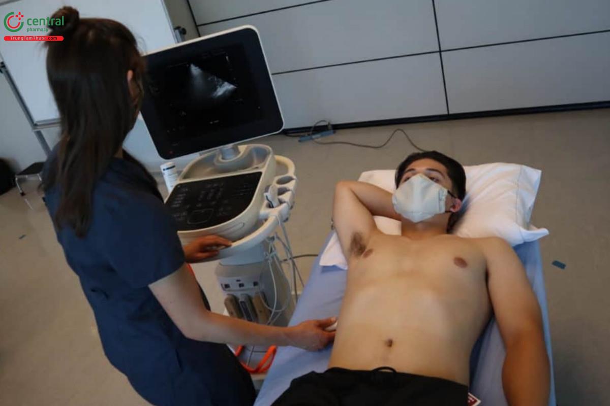 Chuẩn bị bệnh nhân và máy siêu âm