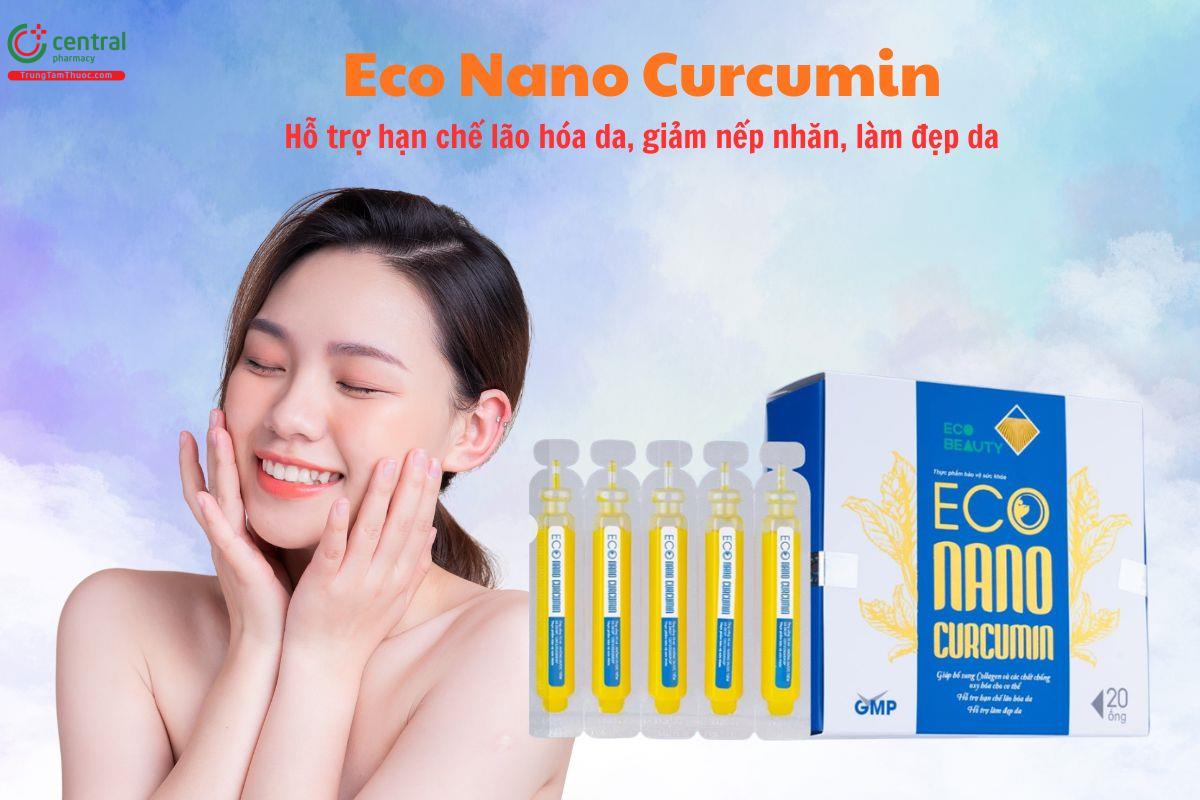 Eco Nano Curcumin bổ sung chất chống oxy hóa, hạn chế lão hóa da