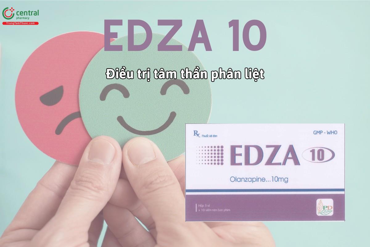 Thuốc Edza 10 điều trị, cải thiện triệu chứng bệnh tâm thần phân liệt