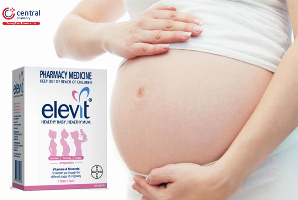 Thuốc bổ bà bầu Elevit Healthy Baby Healthy Mum