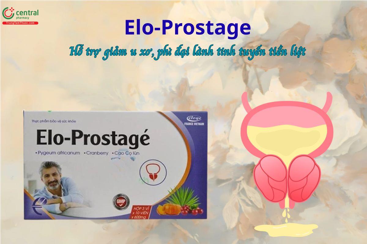 Elo-Prostage hỗ trợ giảm u xơ, phì đại tuyến tiền liệt