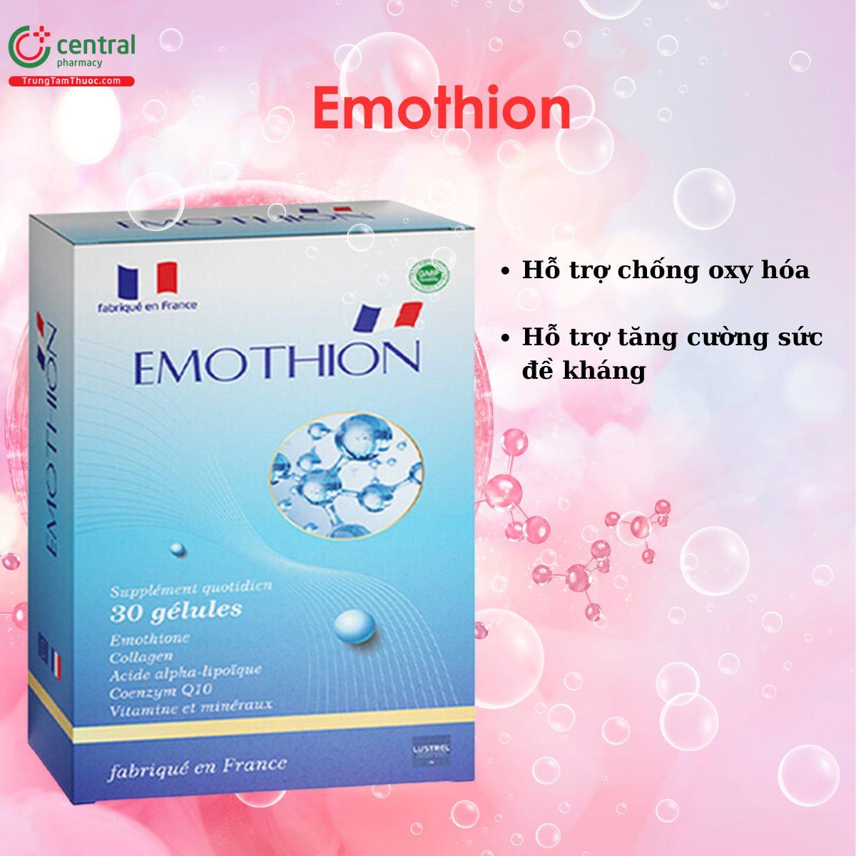 Emothion - Hỗ trợ chống oxy hóa, làm đẹp da, tăng cường miễn dịch