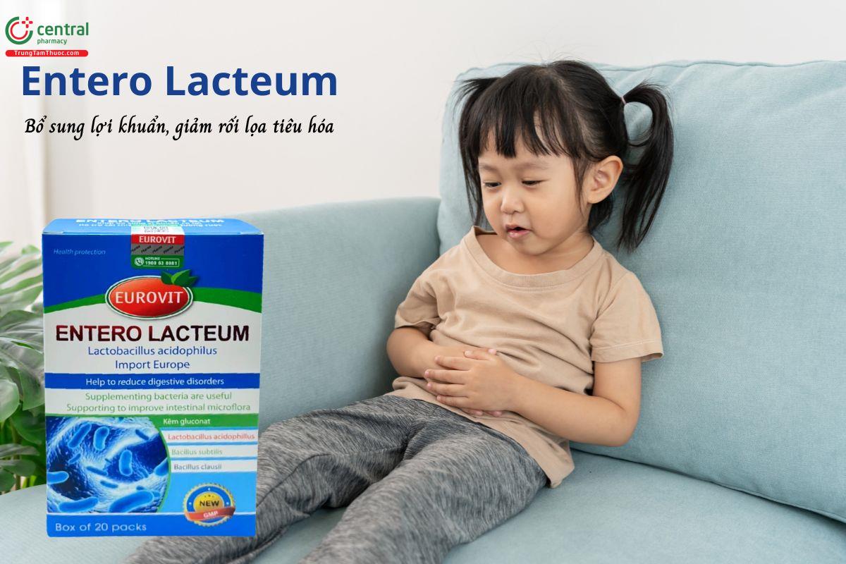 Entero Lacteum - Bổ sung lợi khuẩn đường ruột, giảm rối loạn tiêu hóa