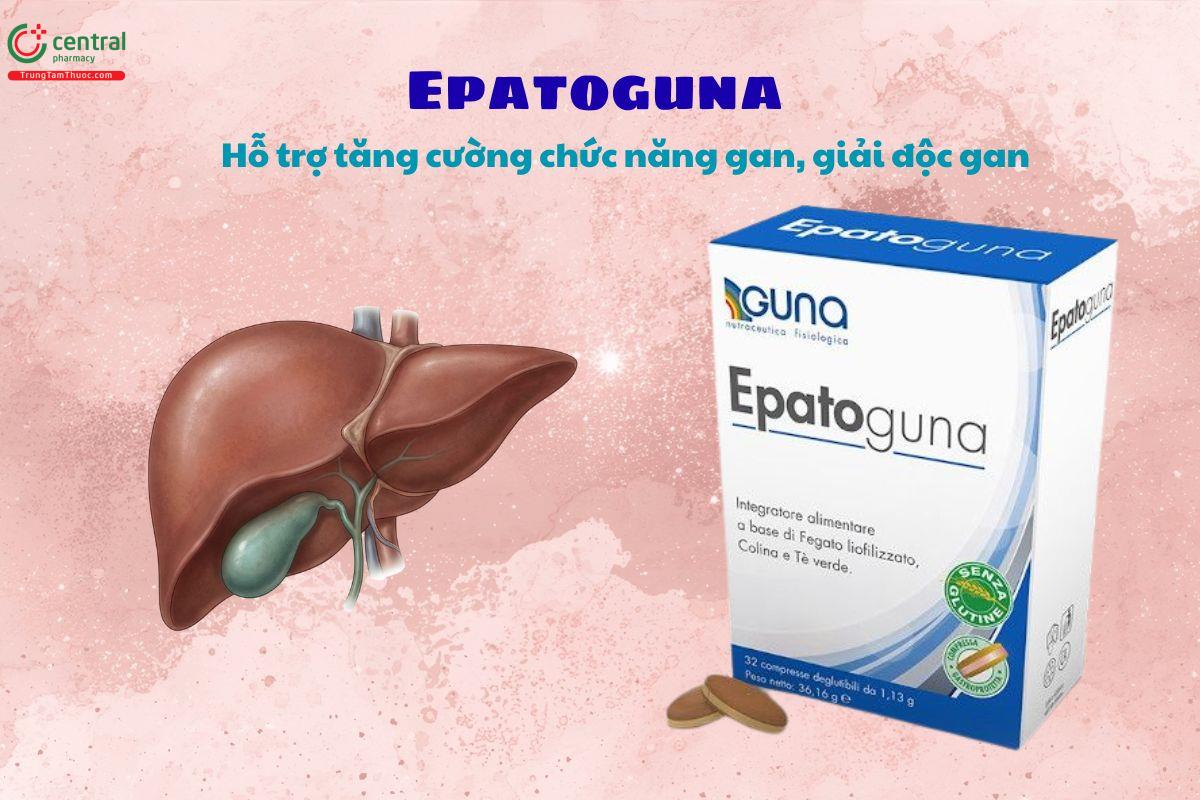 Epatoguna - Giải độc gan, tăng cường chức năng gan, bảo vệ gan