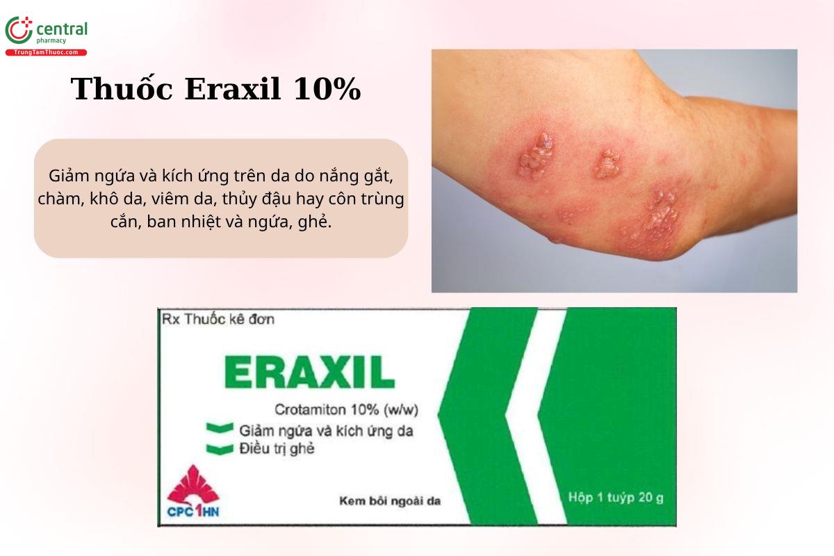 Chỉ định của thuốc Eraxil 10%