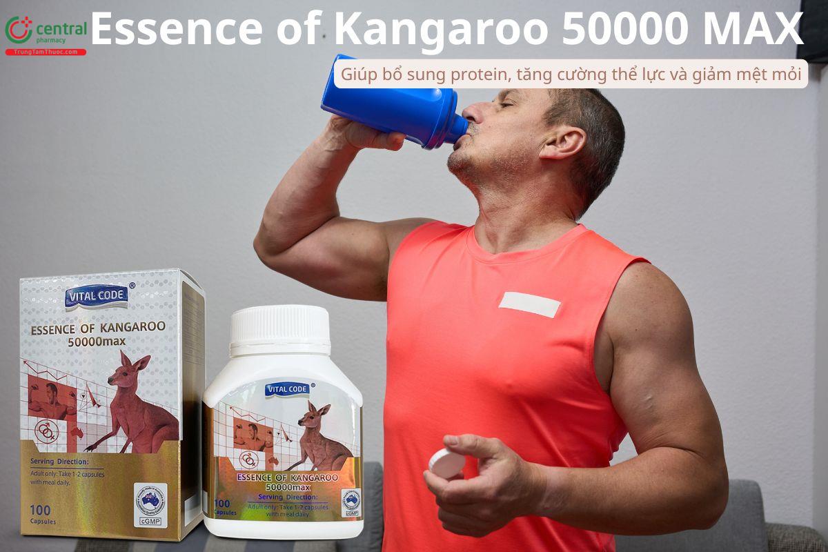 Essence of Kangaroo 50000 MAX giúp bổ sung protein cho cơ thể