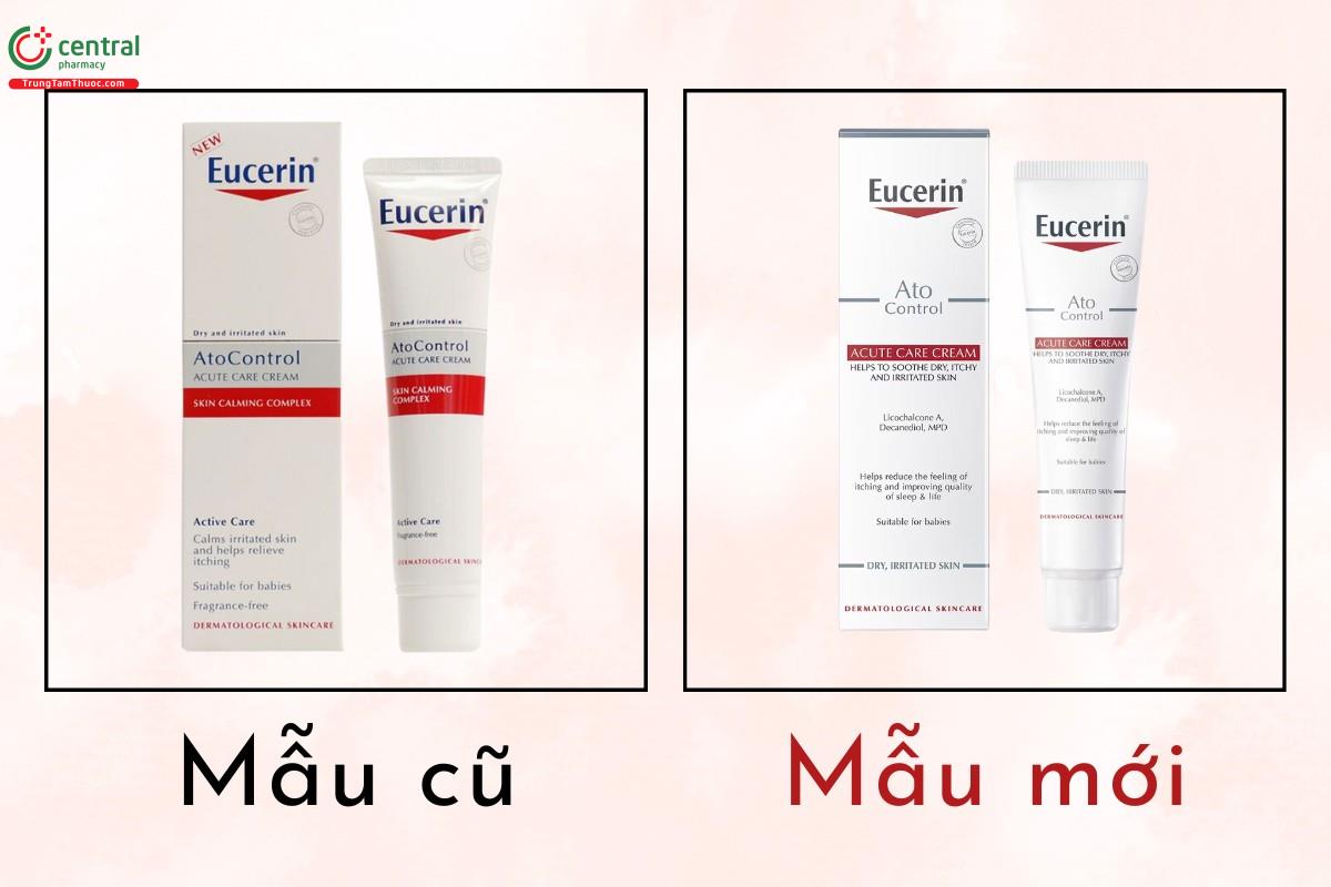 Thay đổi mẫu Eucerin Ato Control Acute Care Cream 40ml