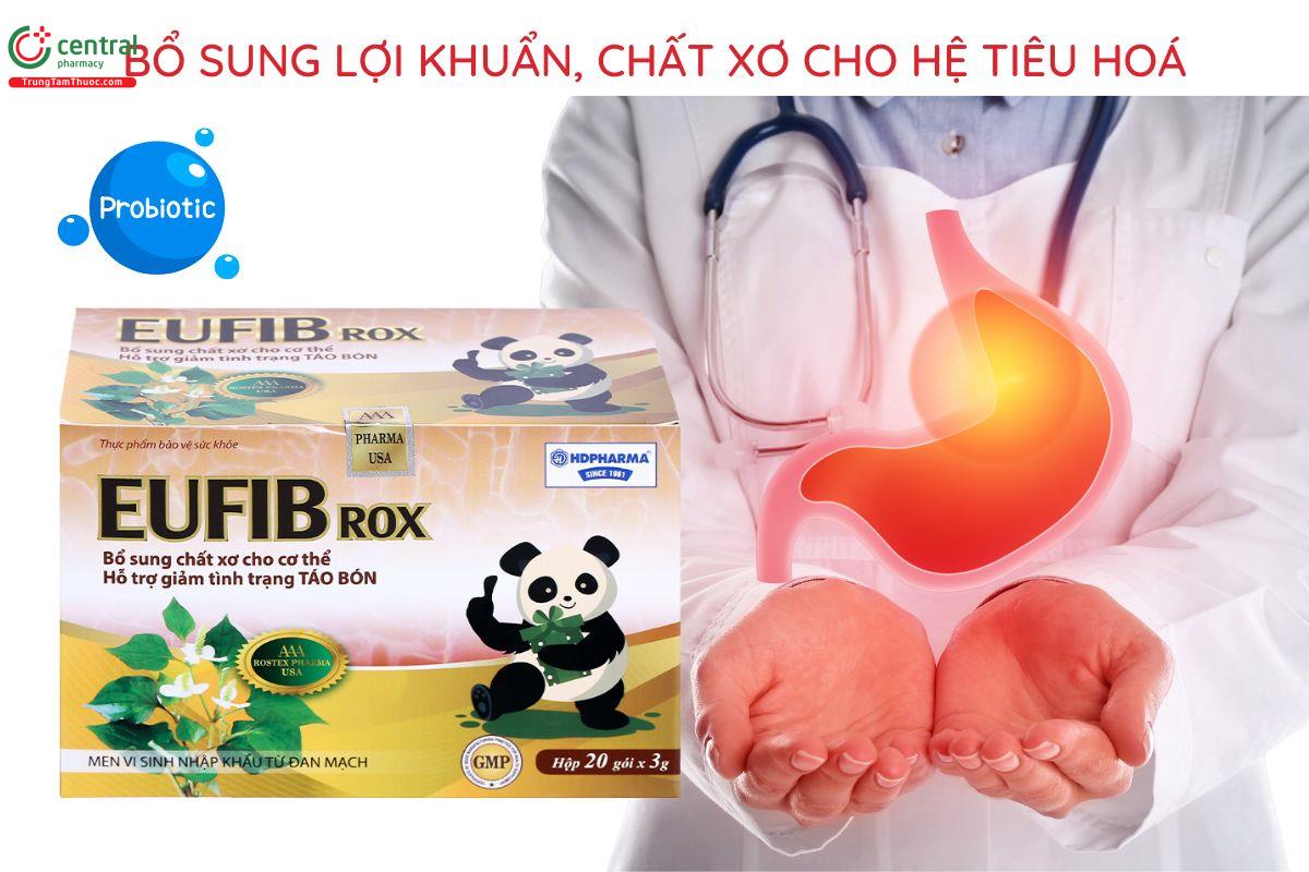 Công dụng Men vi sinh Eufib Rox