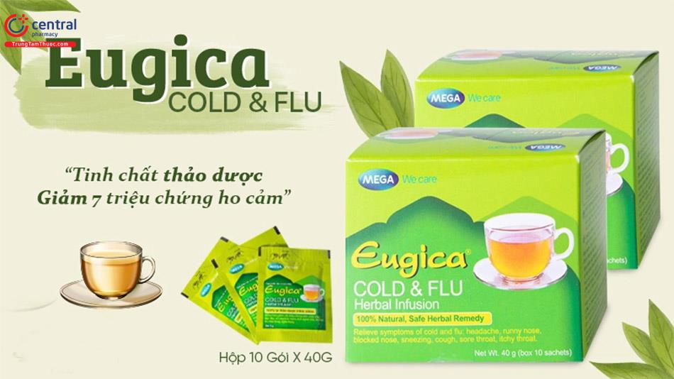 Eugica Cold & Flu giúp giải cảm