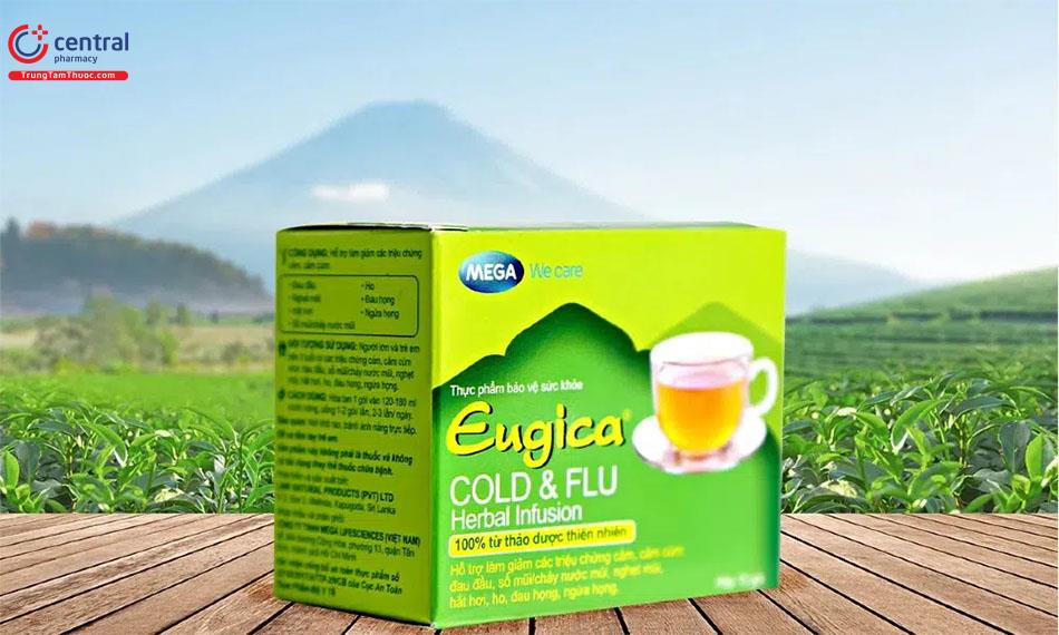 Eugica Cold & Flu giảm ho, nghẹt mũi