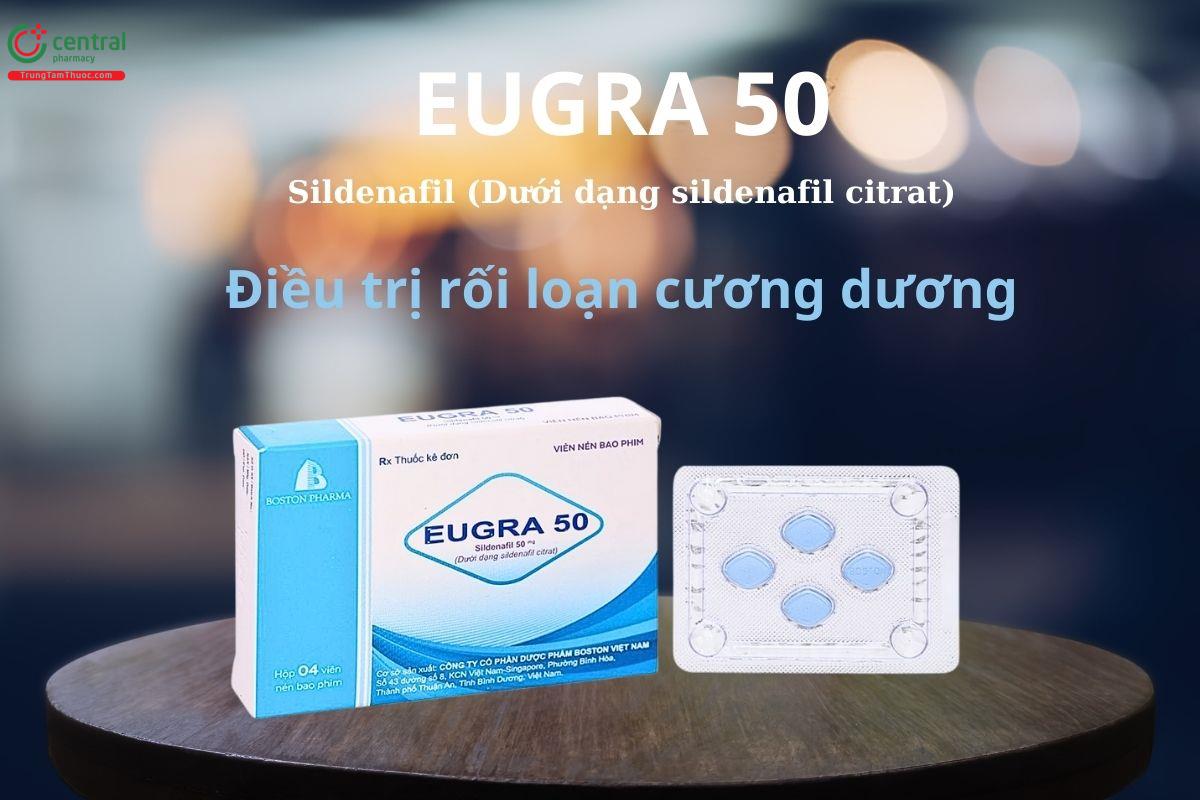 Chỉ định của thuốc Eugra 50mg