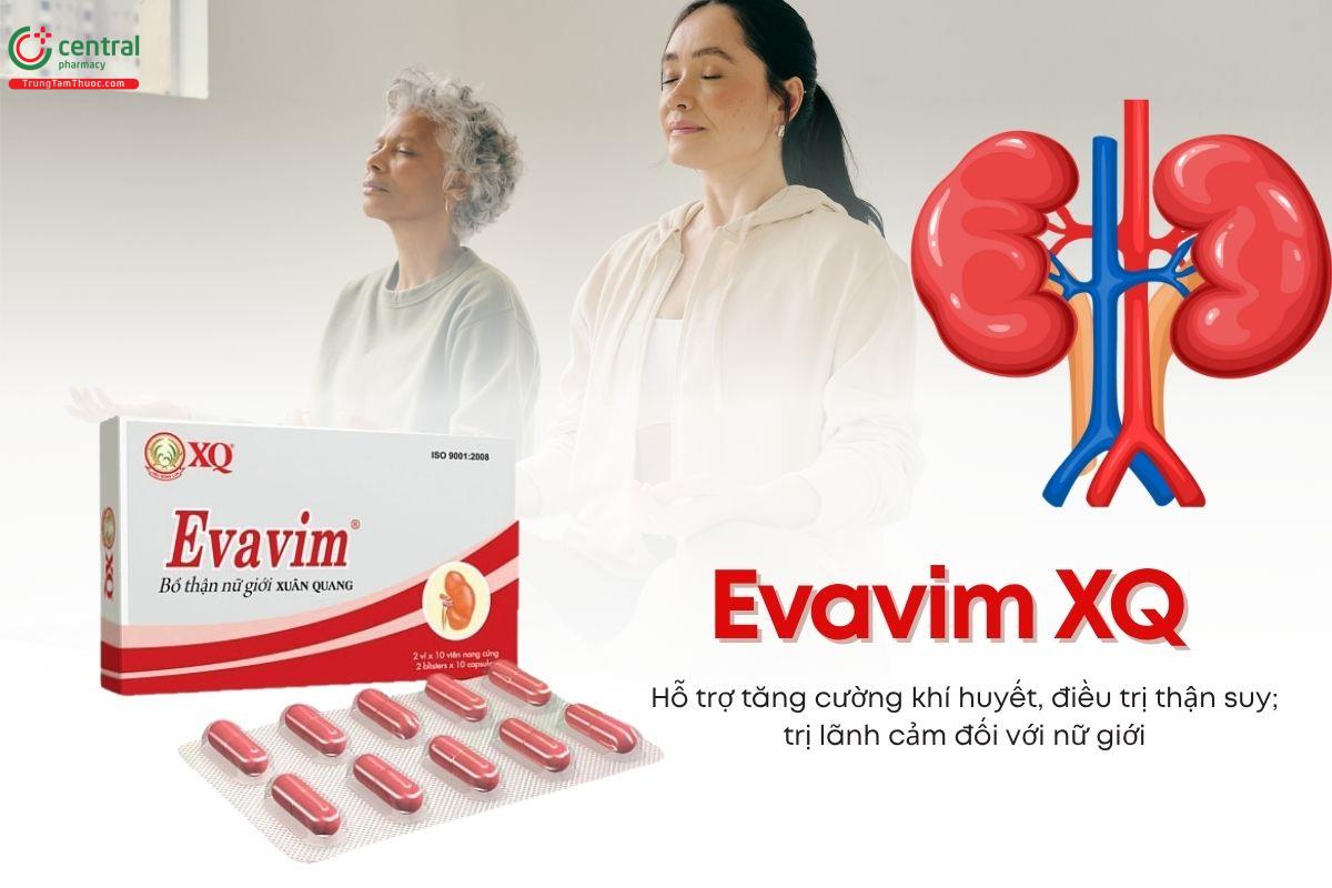 Thuốc Evavim Xuân Quang tăng khí huyết, ngừa thận suy cho phụ nữ