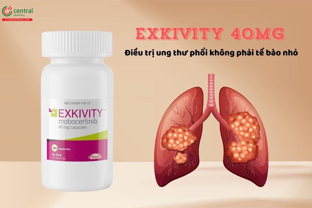 Thuốc Exkivity 40mg điều trị ung thư phổi không phải tế bào nhỏ