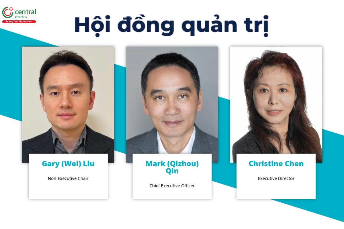 Thành viên trong hội đồng quản trị của EZZ Life Science Holdings Limited