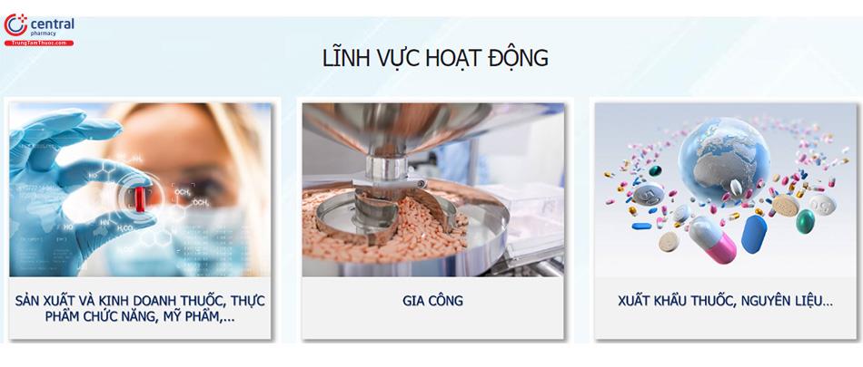 Phạm vi hoạt động của F.T.PHARMA