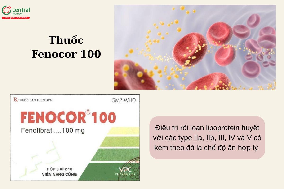 Chỉ định của thuốc Fenocor 100