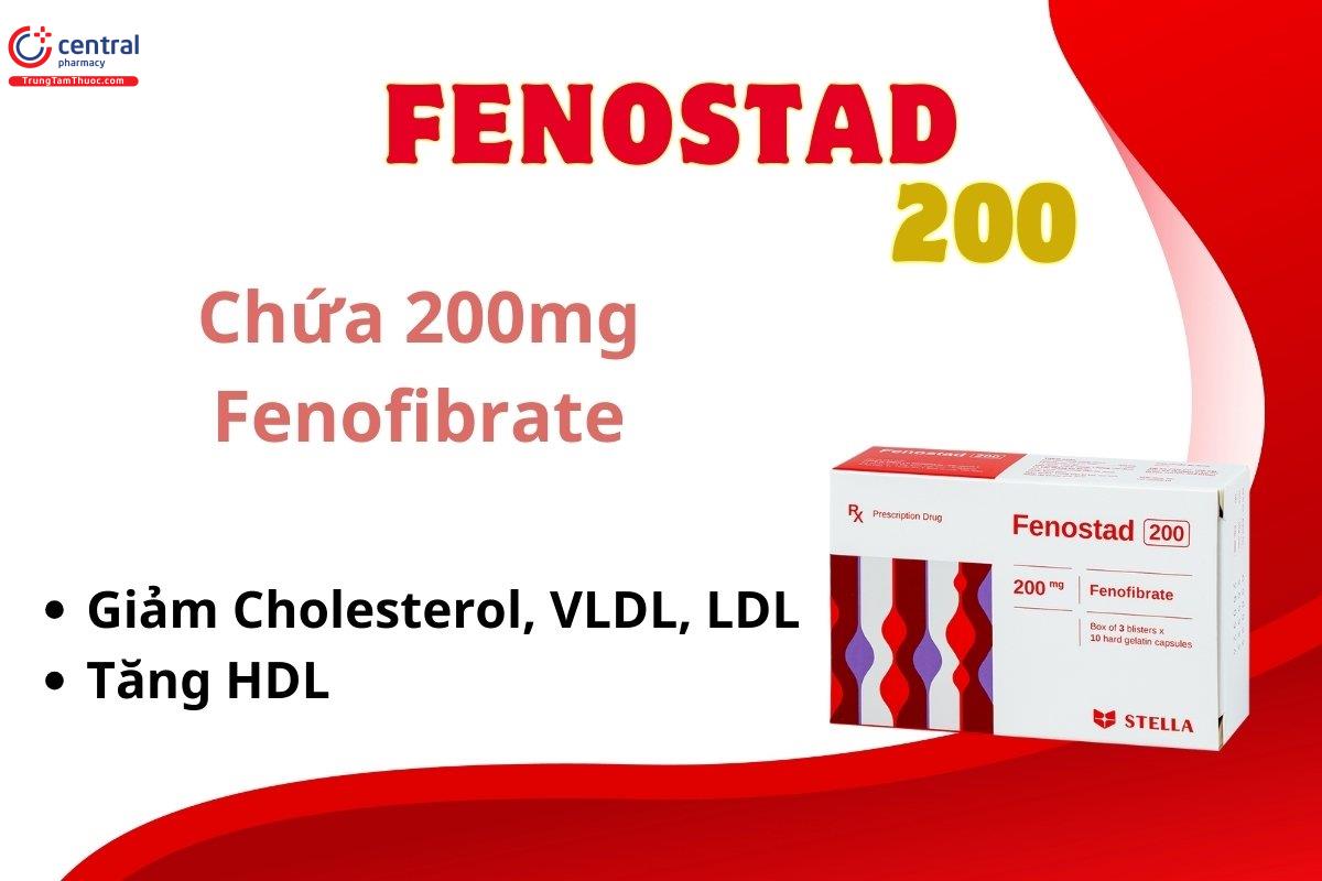 Thuốc Fenostad 200mg Stella