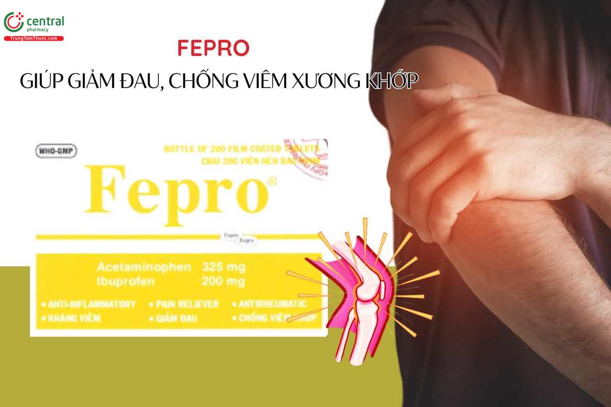 Chỉ định Thuốc Fepro