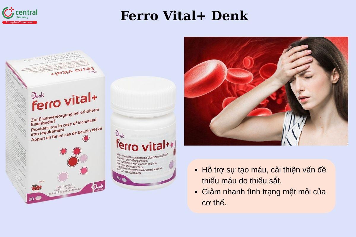 Công dụng của Ferro Vital+ Denk
